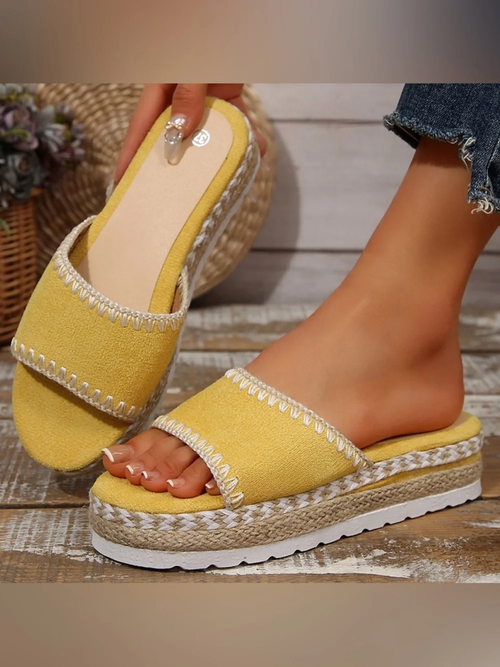 Open Toe Platform Sandals
